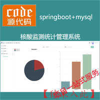  【包远程安装运行】：SpringBoot+Mysql疫情核酸检测统计管理系统源码+讲解教程+开发文档（参考论文）